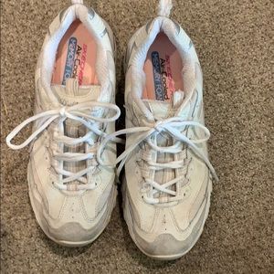 Sneakers lightly worn.